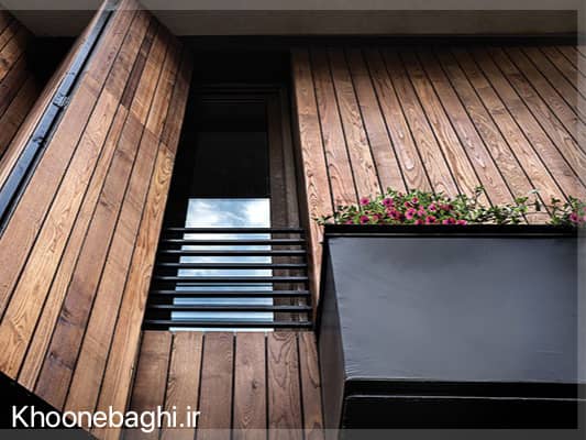 ترموو کار شده روی نما سختمان