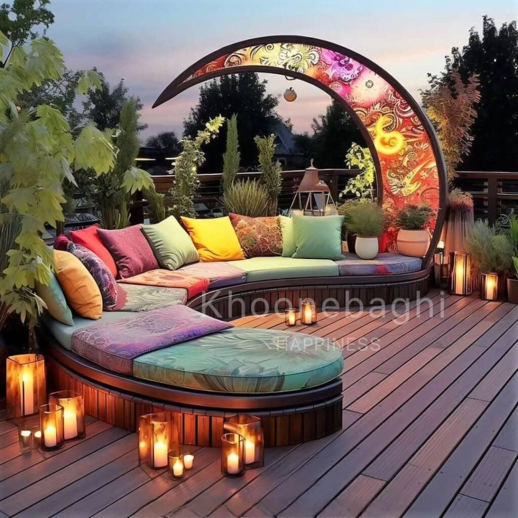 در الاچیق های سبک مدرن پیشرفته با بهرهگیری از متریالهای مناسب و جزئیات خلاقانه، میتوان فضایی الهامبخش و کاربردی ایجاد کرد که علاوه بر زیبایی، آسایش و راحتی را برای کاربران به ارمغان بیاورد.