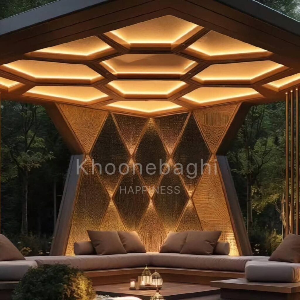 الاچیق سبک مدرن پیشرفته در برخی پروژهها، ترکیب دو یا چند سبک میتواند نتایج شگفتانگیزی ایجاد کند.