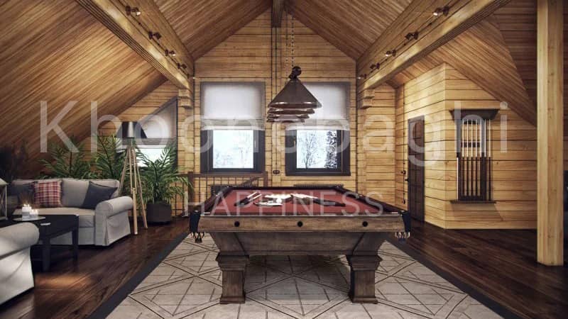 طراحی داخلی و سبک دکوراسیون کلبه سوئیسی 