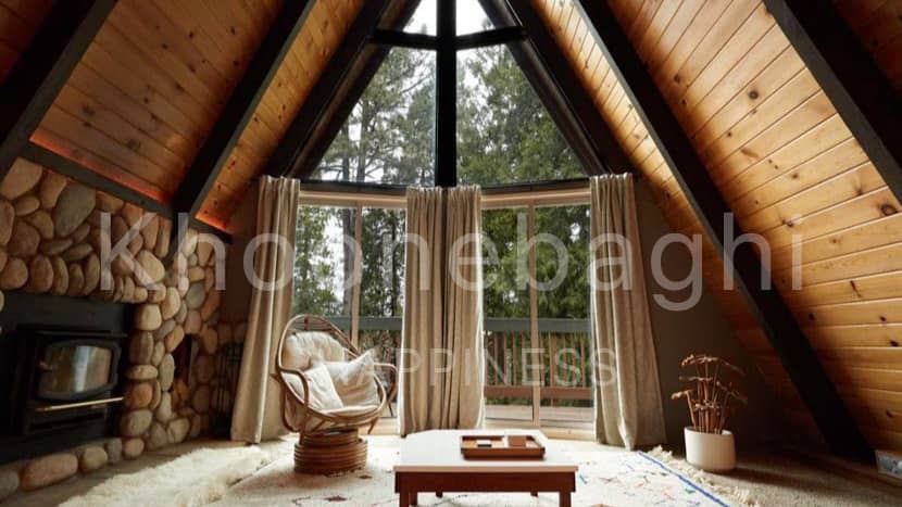 طراحی جدید داخلی کلبه